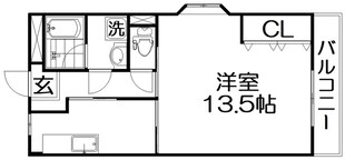 コーポフォレストの物件間取画像